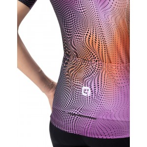 ALE CIRCUS LADY Radtrikot Damen kurzarm lila