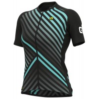 ALE FAST LADY Radtrikot Damen kurzarm schwarz