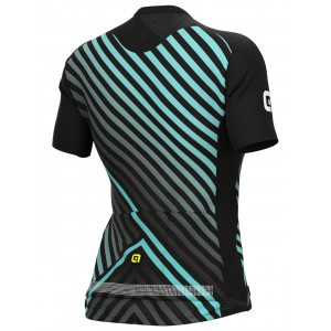 ALE FAST LADY Radtrikot Damen kurzarm schwarz