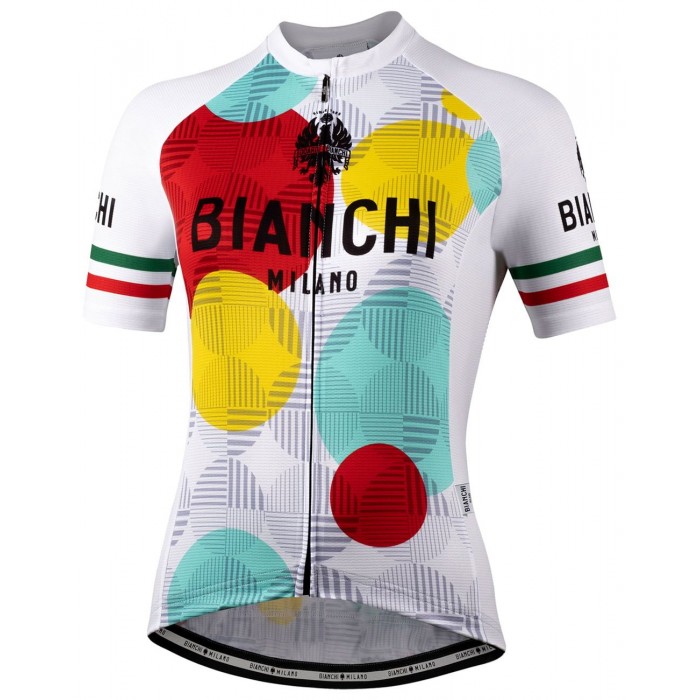 ANCIPA Radtrikot Damen kurzarm weiß (E21-4020)