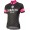 NEVOLA Radtrikot Damen Kurzarm schwarz/pink (E18-4700)