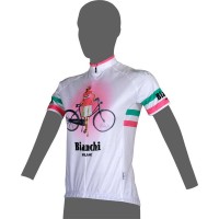 CATTOLICA Damen Radtrikot kurzarm weiß