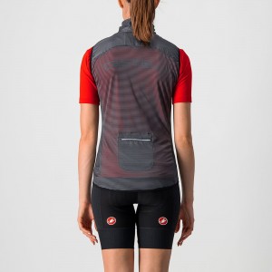 ARIA W VEST-Damen Fahrradweste dunkelgrau (dark gray)