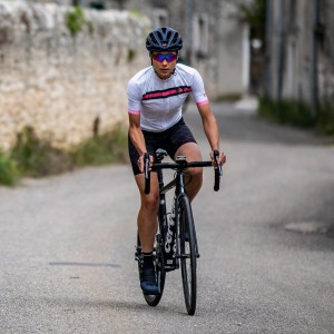 ATELIER Radtrikot Damen kurzarm elfenbein (ivory)