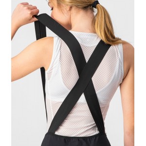 ENDURANCE W-Damen Trägerhose kurz schwarz