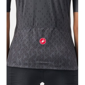 PEZZI Radtrikot Damen kurzarm dunkelgrau (dark gray)