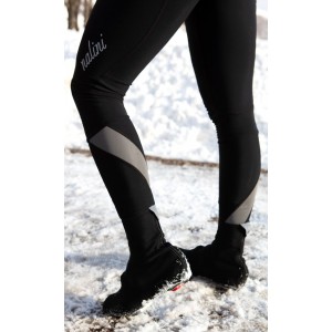 Road Wr Lady Bib Tight Trägerhose Damen lang schwarz (I21-4000)