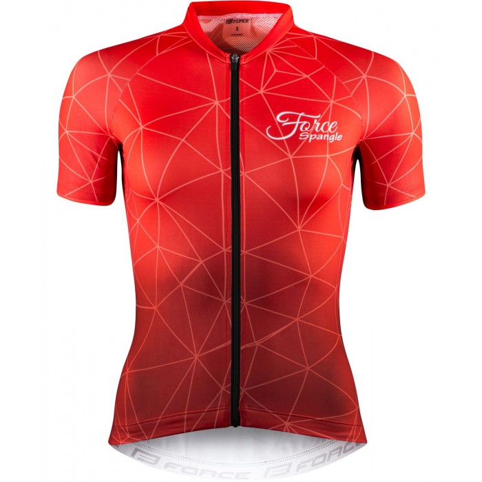 SPANGLE Radtrikot Damen kurzarm rot (9001313)