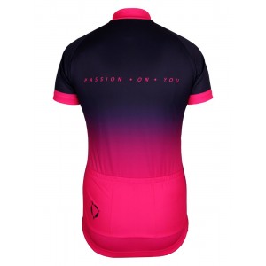 Horizon Lady Jersey Radtrikot Damen kurzarm pink/schwarz (E22-5750)