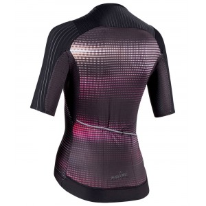 Lady Ergo Fit Jersey Radtrikot Damen kurzarm schwarz (E21-4000)