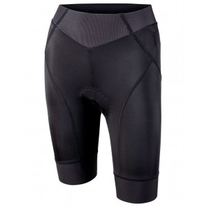 Damen Radsport-Set (Radtrikot Turin 2006+Radhose Nagano 1998) schwarz (E21)