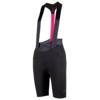 New Lady Ergo Bib Trägerhose Damen kurz schwarz (E22-4000)