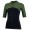 New Sun Block Lady Radtrikot Damen kurzarm schwarz/dunkelgrün (E22-4420)