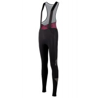 Road Wr Lady Bib Tight Trägerhose Damen lang schwarz (I21-4000)