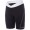 Pista W Radhose Damen kurz schwarz/weiß