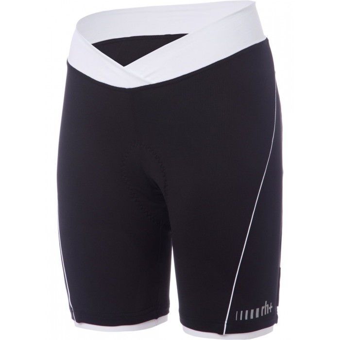 Pista W Radhose Damen kurz schwarz/weiß