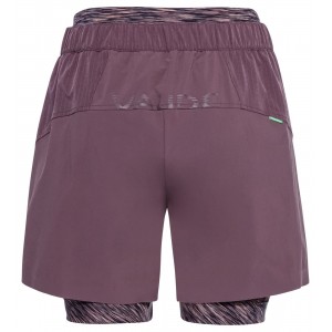 ALTISSIMI Damen Bike Shorts mit Innenhose pflaume (blackberry)