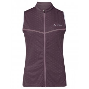 POSTA FZ Radtrikot Damen ärmellos lila (blackberry)