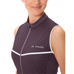 POSTA FZ Radtrikot Damen ärmellos lila (blackberry)