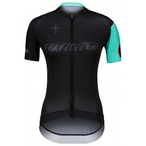 CYCLING CLUB Radtrikot Damen kurzarm schwarz (WL285DB)