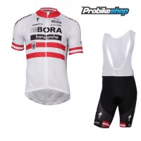 2017-2018 Bora Hansgrohe Österreichischer Meister Fahrradbekleidung Satz Fahrradtrikot Kurzarm Trikot und Kurz Tr Radtrikot Kaufen