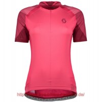 2018 Scott ENDURANCE 20 azalea pink Damen Fahrradbekleidung Radtrikot Satz Kurzarm Radtrikot Kaufen