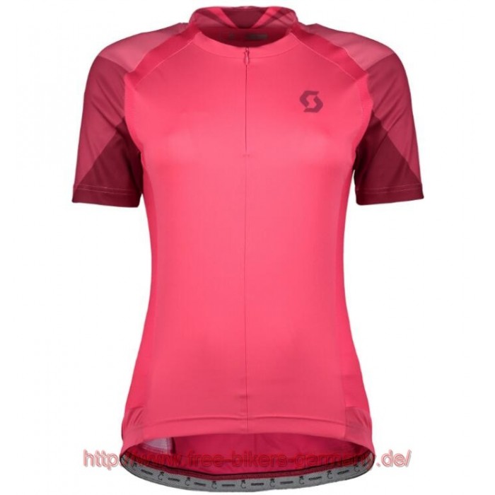 2018 Scott ENDURANCE 20 azalea pink Damen Fahrradbekleidung Radtrikot Satz Kurzarm Radtrikot Kaufen
