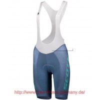 2018 Scott RC PRO TEC ensign blau Damen Kurz Trägerhose Radtrikot Kaufen