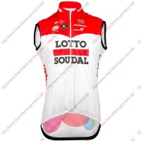 Radsport Lotto Soudal 2018 Windstopper ärmelloses Trikot Kurz Radtrikot Kaufen