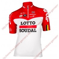 Radsport LOTTO SOUDAL 2018 Kinder Trikot Kurzarm Radtrikot Kaufen