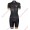 Radsport Bioracer Van Vlaanderen Damen schwarz 2018 Radbekleidung Satz Trikot Kurzarm+Trägerh Radtrikot Kaufen