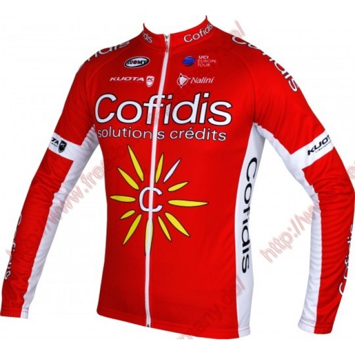 Radsport 2018 COFIDIS Trikot Langarm Radtrikot Kaufen