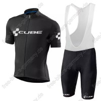 Cube schwarz Radbekleidung Satz Trikot Kurzarm+Trägerhosen  Radtrikot Kaufen