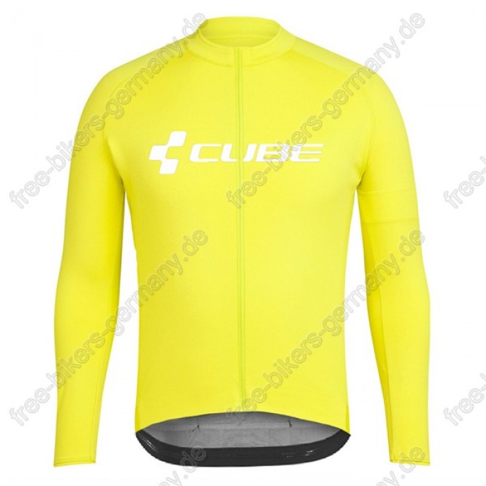 Profiteam 2018 Cube gelb Trikot Langarm Radtrikot Kaufen