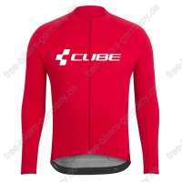 Profiteam 2018 Cube rot Trikot Langarm Radtrikot Kaufen