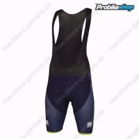 Profiteam 2018 BAHRAIN MERIDA Pro Trägerhosen Sets schwarz Radtrikot Kaufen