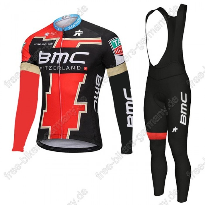 Profiteam 2018 BMC Team Fahrradbekleidung Trikot Langarm+Lang Tr Radtrikot Kaufen