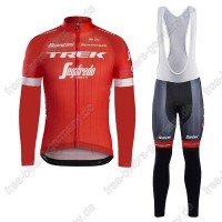 Profiteam 2018 TREK SEGAFREDO Pro rot Fahrradbekleidung Trikot Langarm+Lang Tr Radtrikot Kaufen