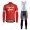 Profiteam 2018 TREK SEGAFREDO Pro rot Fahrradbekleidung Trikot Langarm+Lang Tr Radtrikot Kaufen