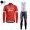 Profiteam 2018 TREK SEGAFREDO Pro rot Winter Fahrradbekleidung Trikot Langarm+Lang Tr Radtrikot Kaufen