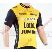 Profiteam 2018 LottoNL-Jumbo Trikot Kurzarm Outlet Radtrikot Kaufen