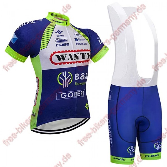 Profiteam 2018 Wanty Radbekleidung Satz Trikot Kurzarm+Trägerh Radtrikot Kaufen