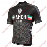 Profiteam 2018 Bianchi Milano Attone schwarz Trikot Kurzarm 14219CJ Radtrikot Kaufen