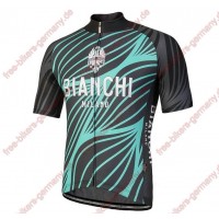 Profiteam 2018 Bianchi Milano Caina Blau Trikot Kurzarm 21410RE Radtrikot Kaufen