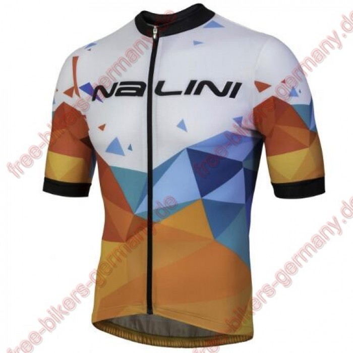 Profiteam 2018 Nalini AHS Discesa Blau Trikot Kurzarm 40002GT Radtrikot Kaufen