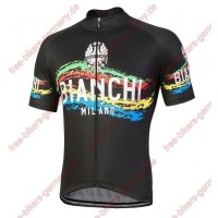 Profiteam 2018 Bianchi Milano Misegna schwarz Trikot Kurzarm 44253LZ Radtrikot Kaufen