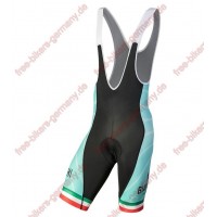 Profiteam 2018 Bianchi Milano Tiera Blau schwarz Trägerhosen Set 58696AK Radtrikot Kaufen