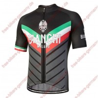 Profiteam 2018 Bianchi Milano Tiera schwarz Trikot Kurzarm 71917MQ Radtrikot Kaufen