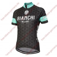 Profiteam 2018 Bianchi Milano Nevola schwarz Damen Trikot Kurzarm 85855QG Radtrikot Kaufen