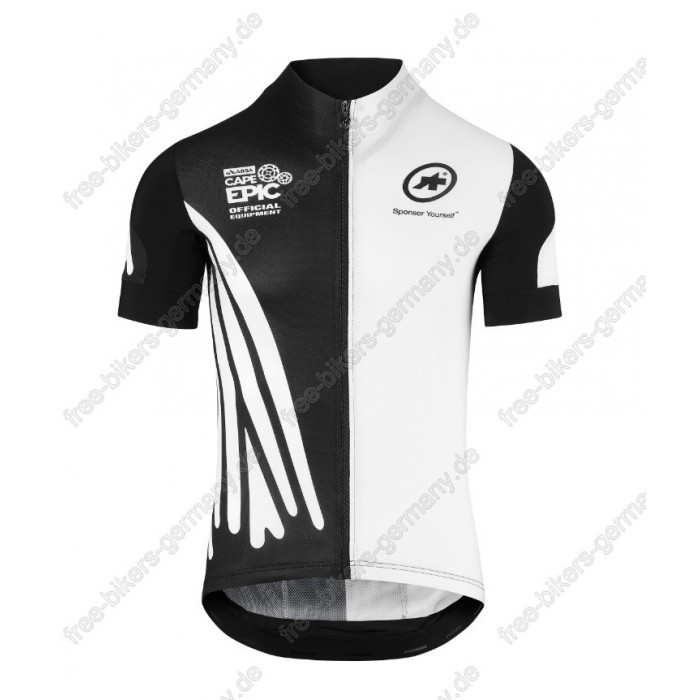 Assos SS.Capeepicx Trikot Kurzarm schwarz Weiß 2018 Radtrikot Kaufen